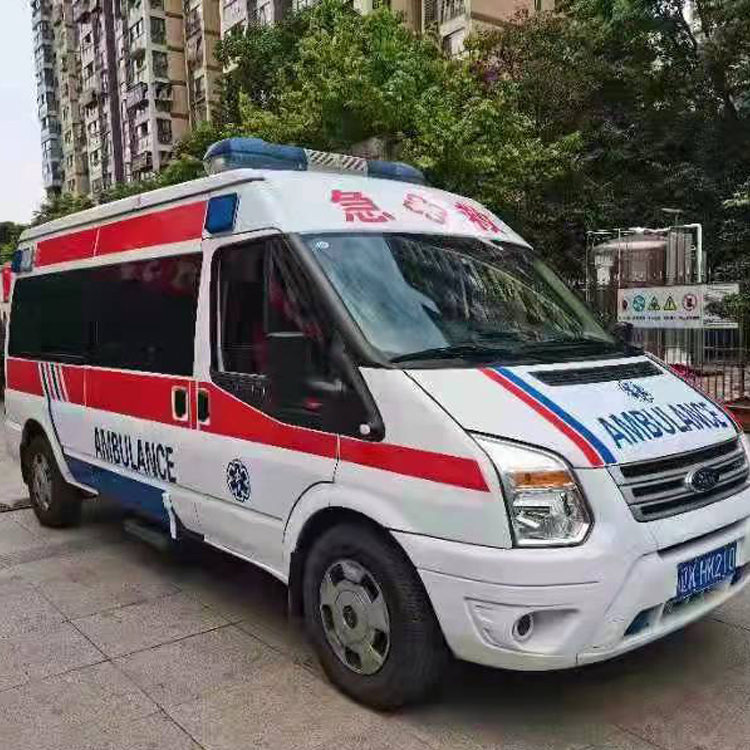 元宝术后行动不便回家租赁救护车